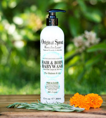 hair and body babywash