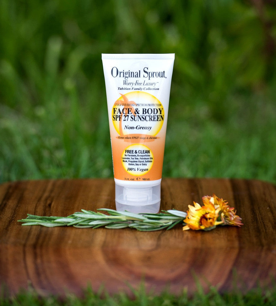 face and body sunscreen